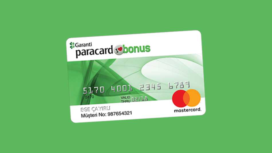 Garanti Paracard Debit Hakkında 4 Bilgi