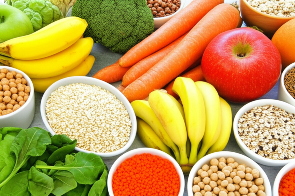 Healthy and affordable food items.