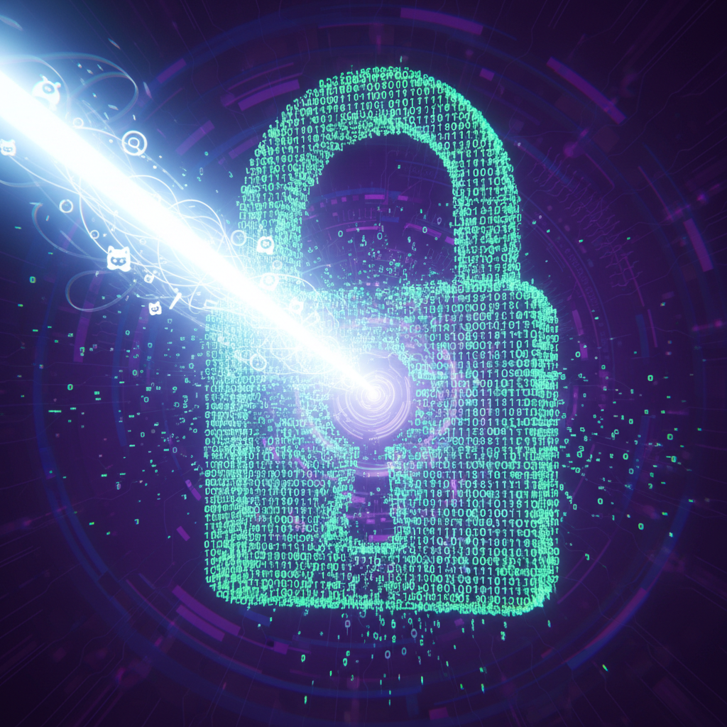 Kuantum bilgisayarların mevcut şifreleme yöntemlerini kırma tehdidi.