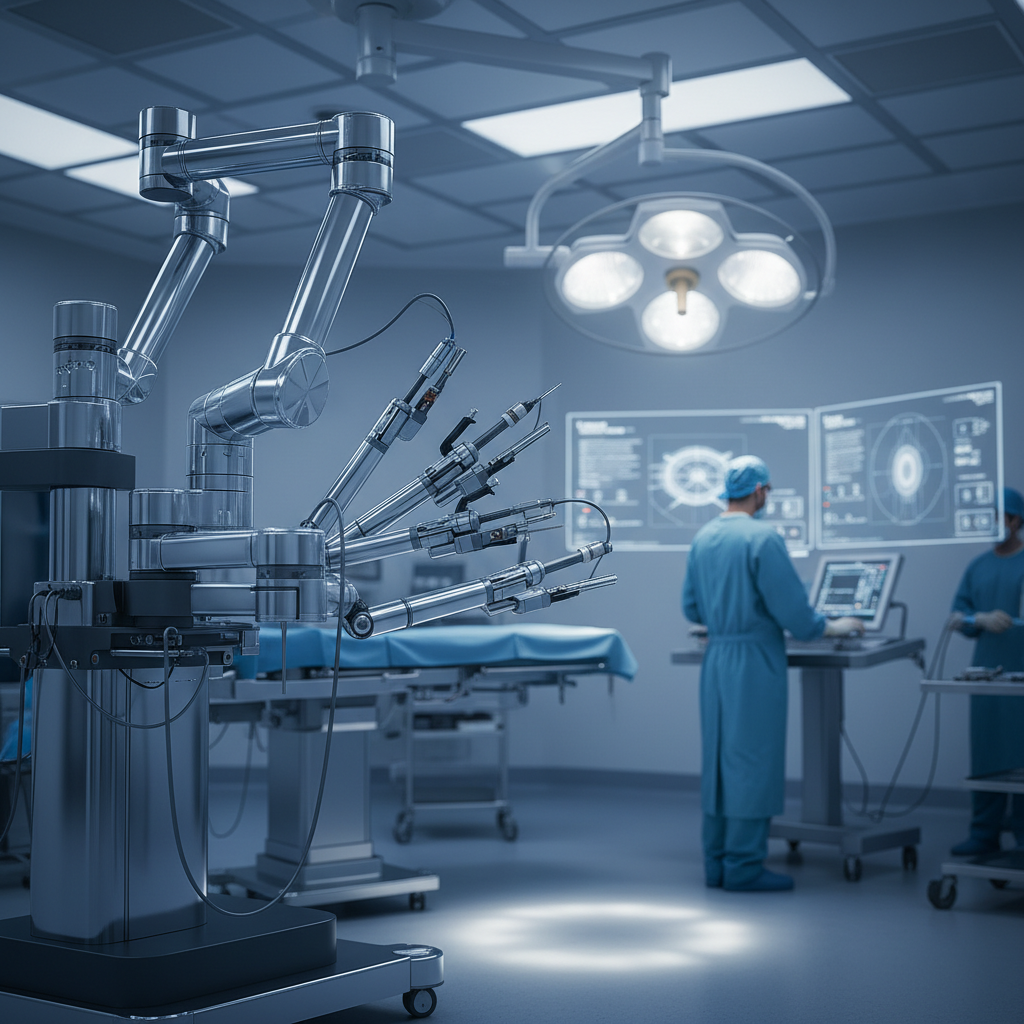 Geleceğin steril ve gelişmiş ameliyathanesi