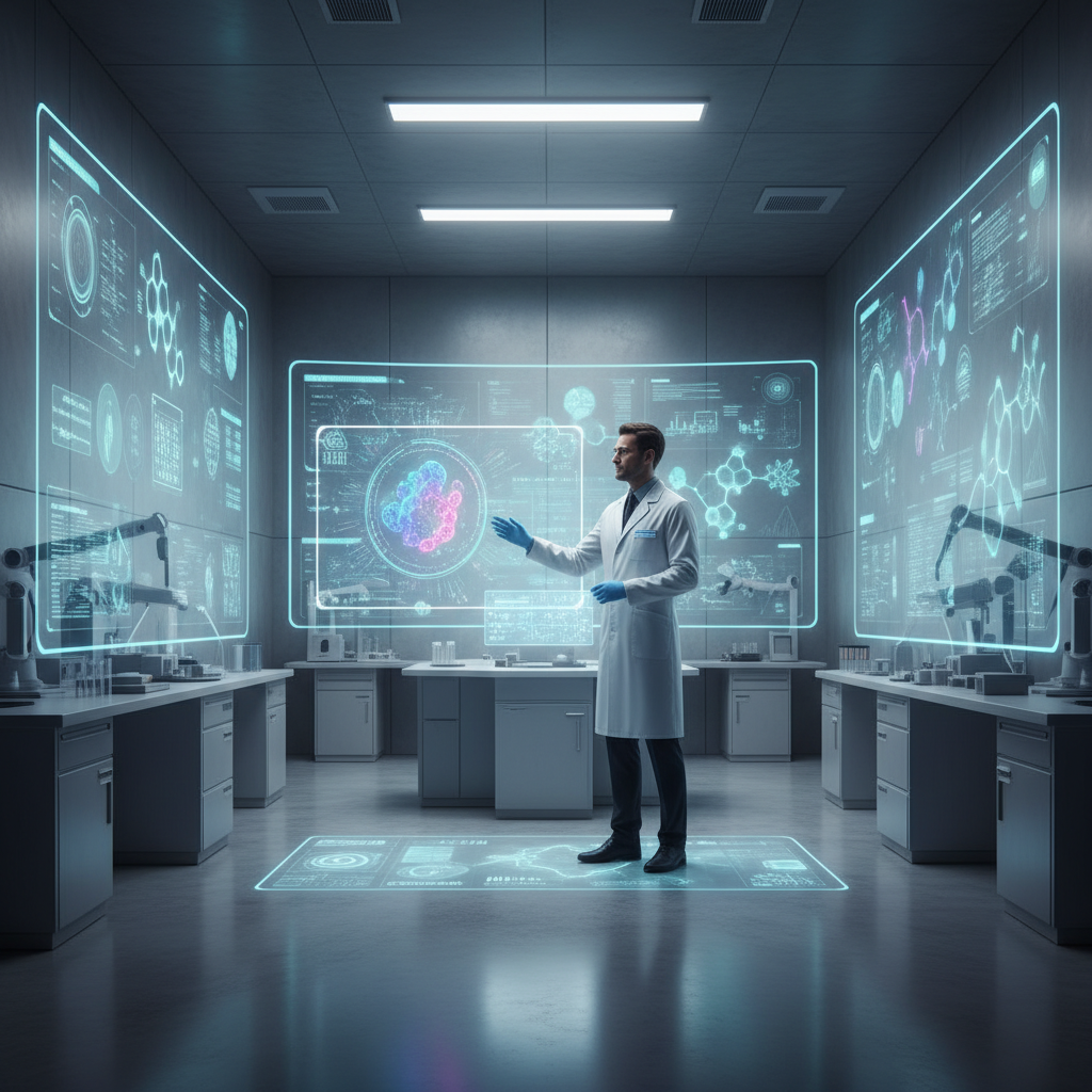 Yapay zeka destekli sağlık teknolojileri ve moleküler modelleme.